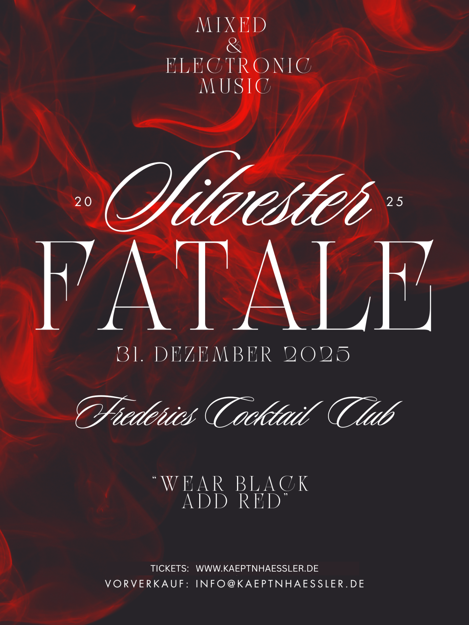 Veranstaltungsbild für SILVESTER FATALE 2025